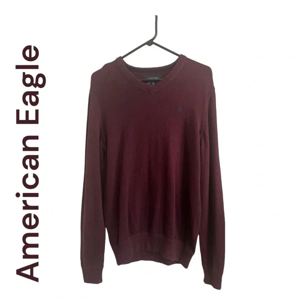 American Eagle V Neck Long Sleeves‎ Sweater Small/Petite
